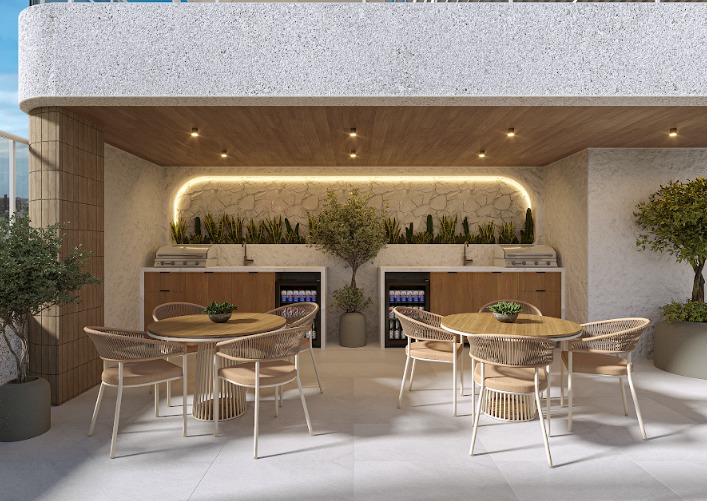 Alto Padrão a 400m da Praia em Ponta de Campina - 4