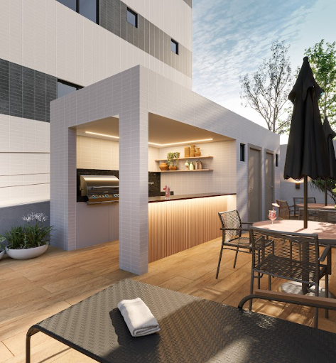 Apartamentos com 2 Quartos, Suíte e Área de Lazer Completa nos Bancários - 2