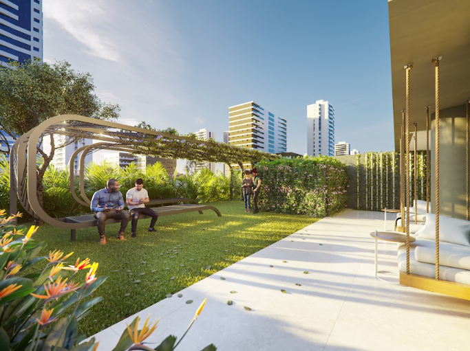 Apartamentos de 2 e 3 Quartos Próximos ao Parque Parahyba II com Parque Aquático Completo - 2