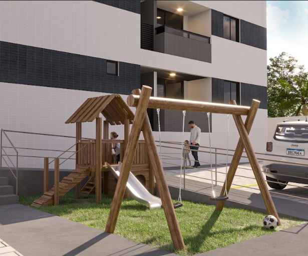 Apartamentos com 2 Quartos, Suíte e Área de Lazer Completa nos Bancários - 5